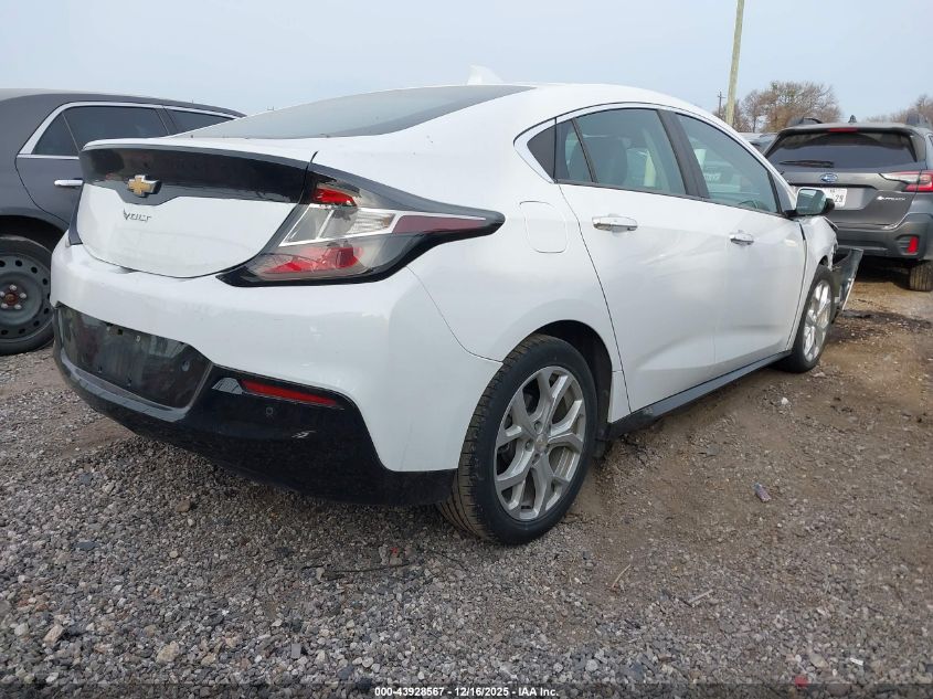 2016 Chevrolet Volt Premier VIN: 1G1RD6S51GU134289 Lot: 43928567