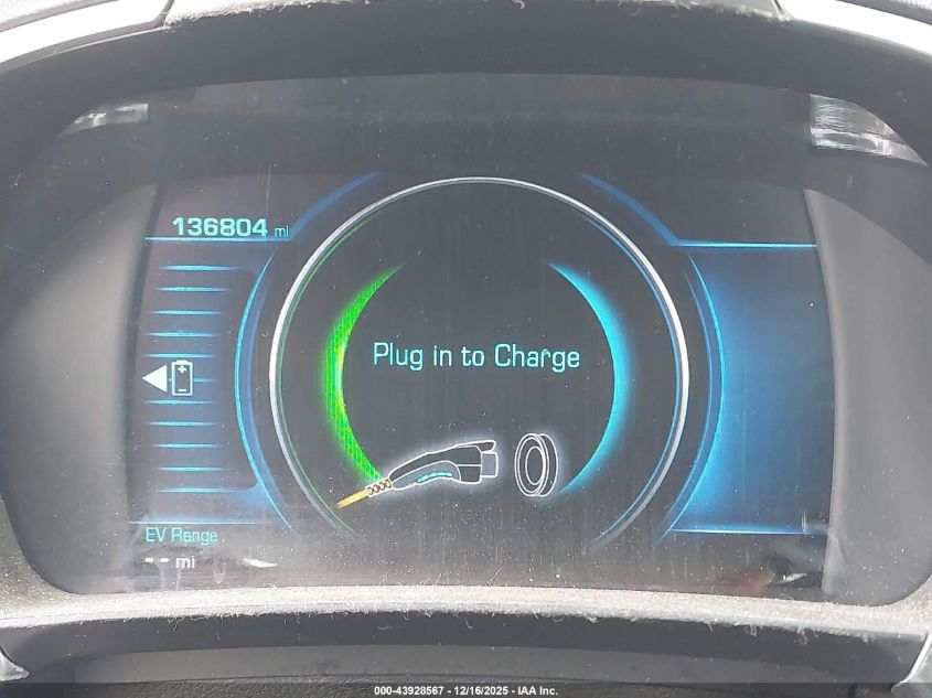 2016 Chevrolet Volt Premier VIN: 1G1RD6S51GU134289 Lot: 43928567