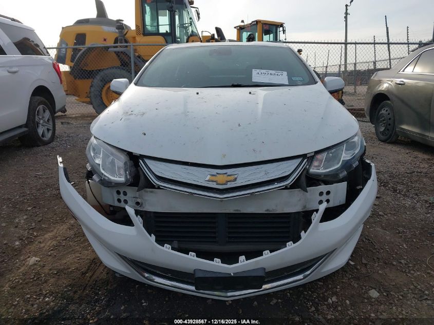 2016 Chevrolet Volt Premier VIN: 1G1RD6S51GU134289 Lot: 43928567