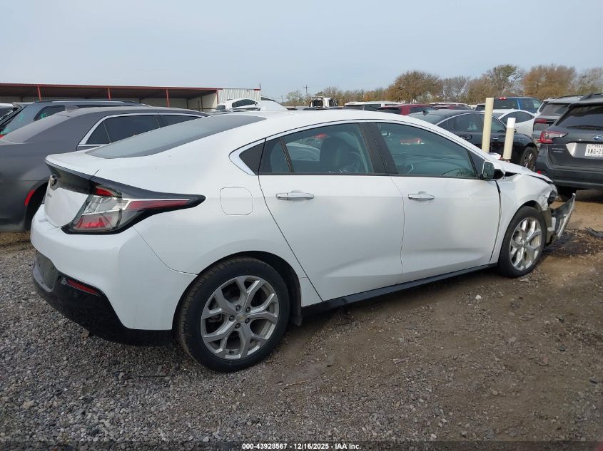2016 Chevrolet Volt Premier VIN: 1G1RD6S51GU134289 Lot: 43928567