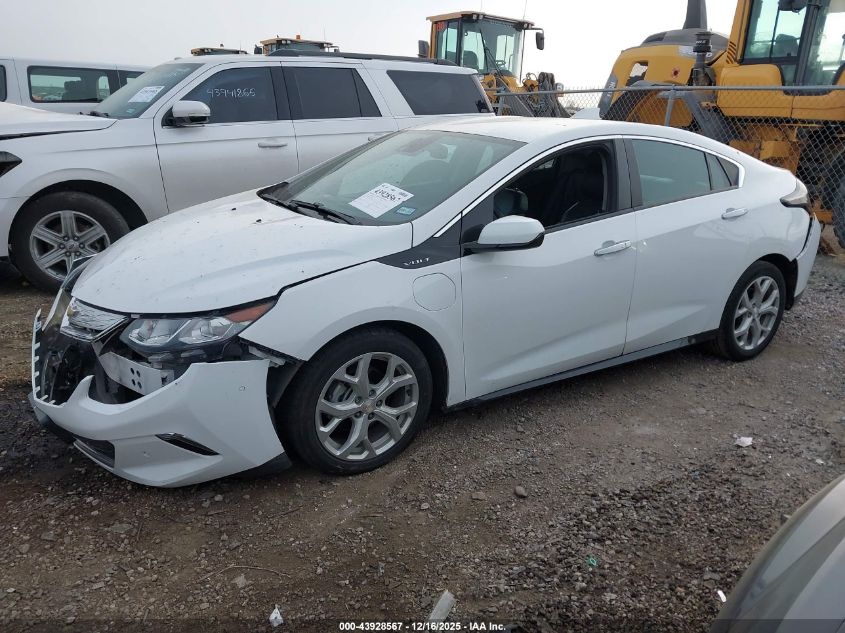 2016 Chevrolet Volt Premier VIN: 1G1RD6S51GU134289 Lot: 43928567