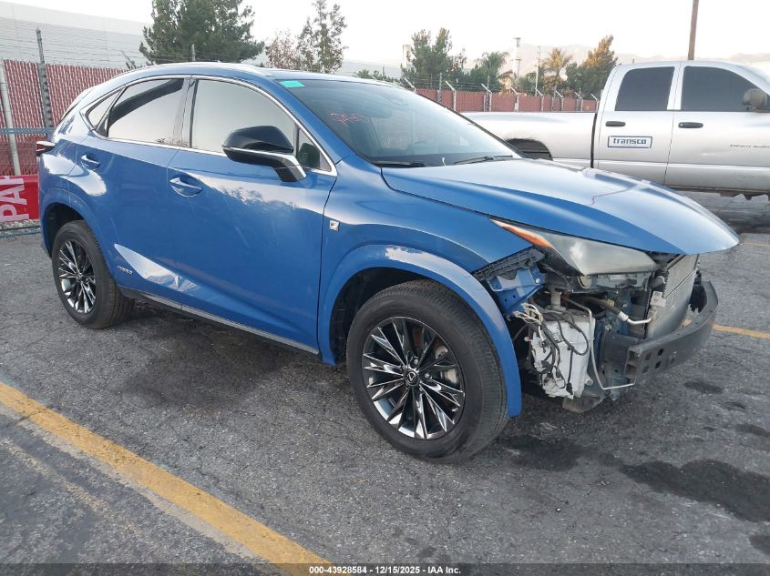 LEXUS NX 300H F SPORT BLACK LINE