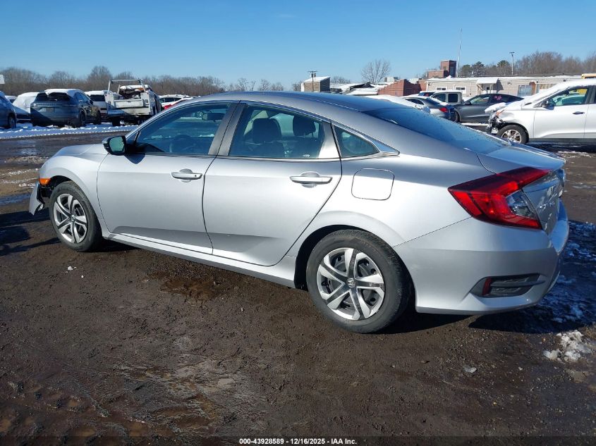 2017 Honda Civic Lx VIN: 2HGFC2F55HH559892 Lot: 43928589