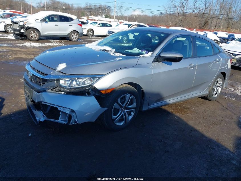 2017 Honda Civic Lx VIN: 2HGFC2F55HH559892 Lot: 43928589