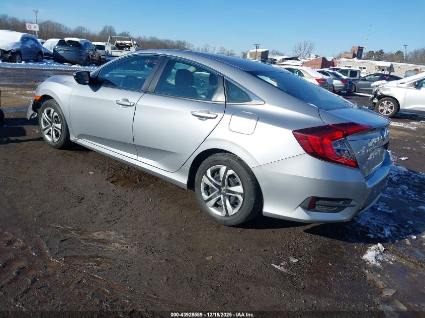 2017 Honda Civic Lx VIN: 2HGFC2F55HH559892 Lot: 43928589