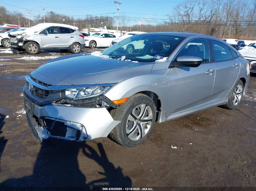 2017 Honda Civic Lx VIN: 2HGFC2F55HH559892 Lot: 43928589