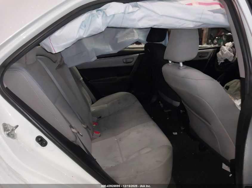 2016 Toyota Corolla Le Plus VIN: 5YFBPRHE6GP458389 Lot: 43928595