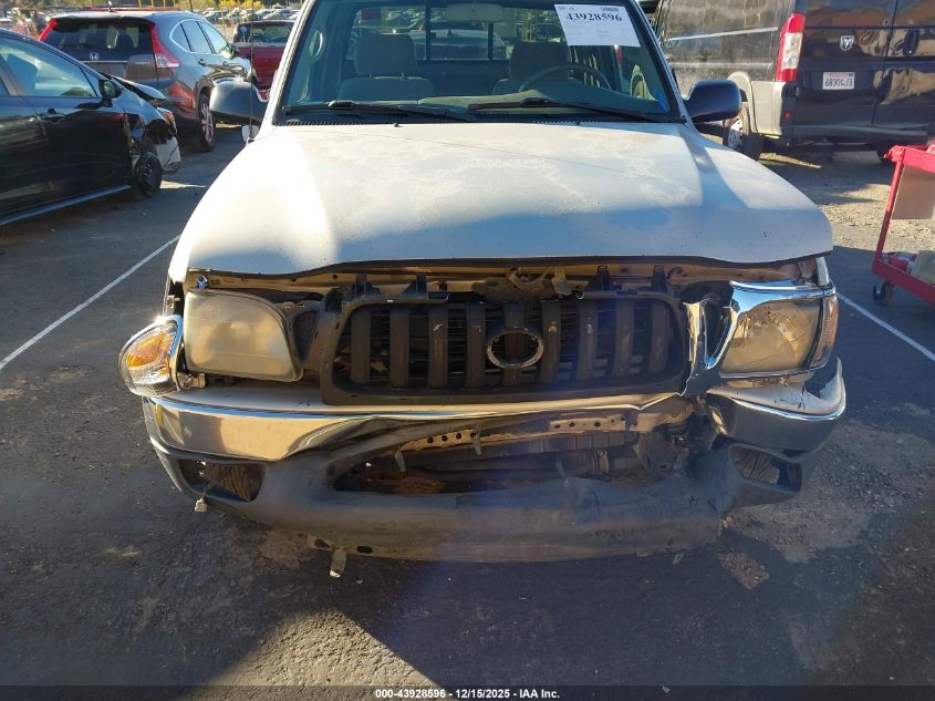 2002 Toyota Tacoma VIN: 5TEVL52N62Z098814 Lot: 43928596