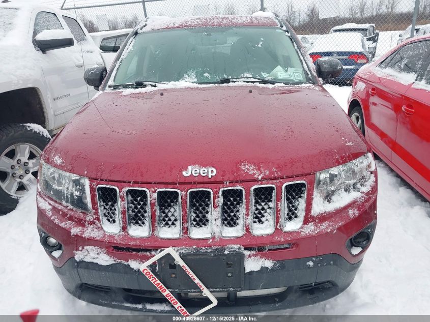 2017 Jeep Compass Sport 4X4 VIN: 1C4NJDBB6HD138171 Lot: 43928607