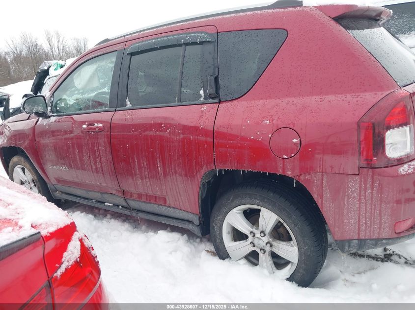 2017 Jeep Compass Sport 4X4 VIN: 1C4NJDBB6HD138171 Lot: 43928607