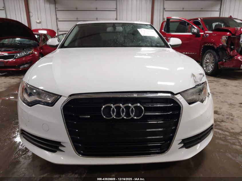 2014 Audi A6 3.0T Premium Plus VIN: WAUFGAFC9EN011714 Lot: 43928609