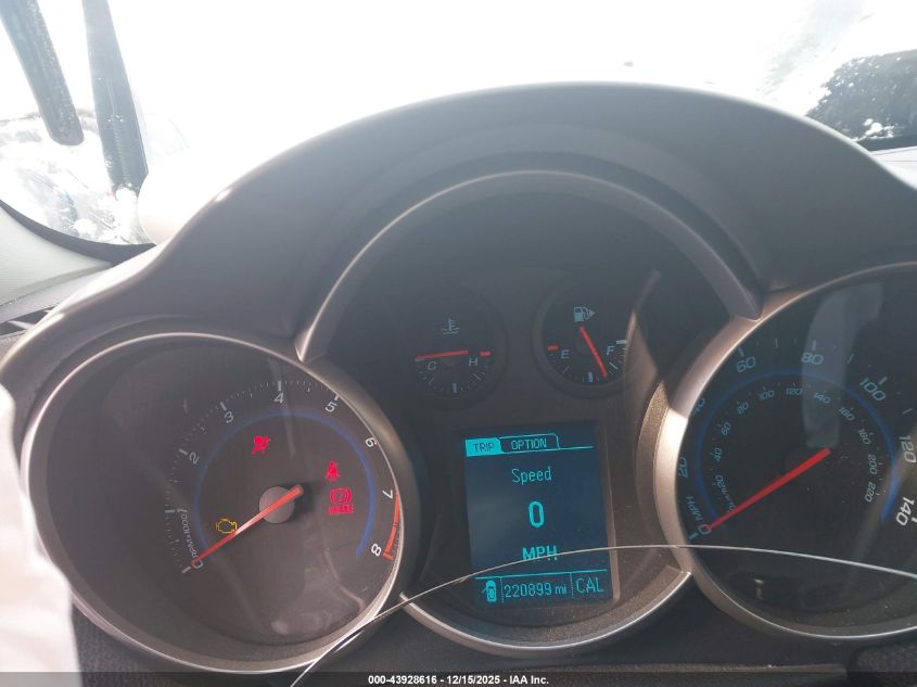 2014 Chevrolet Cruze 1Lt Manual VIN: 1G1PD5SB4E7313378 Lot: 43928616