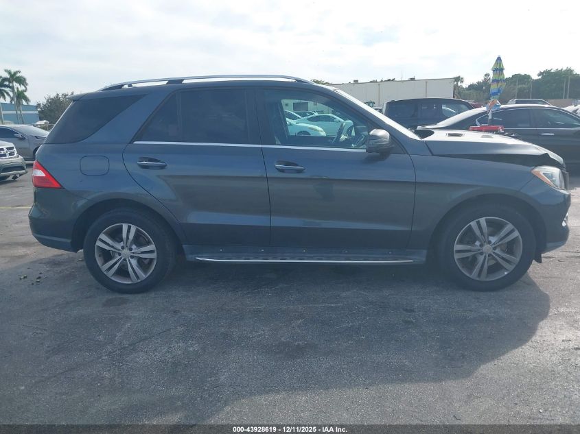 2013 Mercedes-Benz Ml 350 4Matic VIN: 4JGDA5HB6DA176418 Lot: 43928619