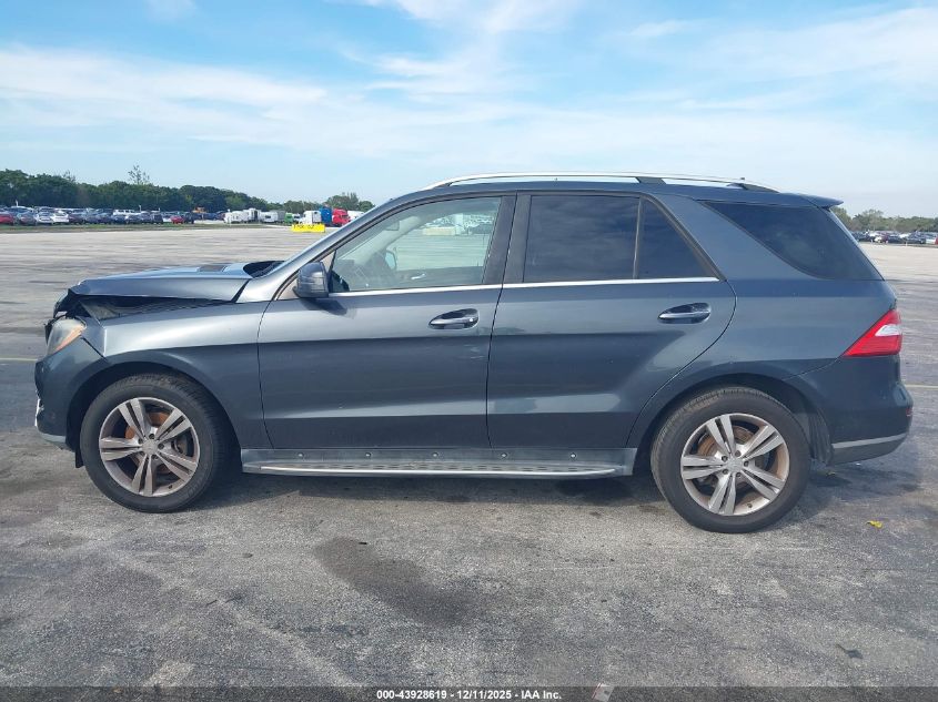2013 Mercedes-Benz Ml 350 4Matic VIN: 4JGDA5HB6DA176418 Lot: 43928619