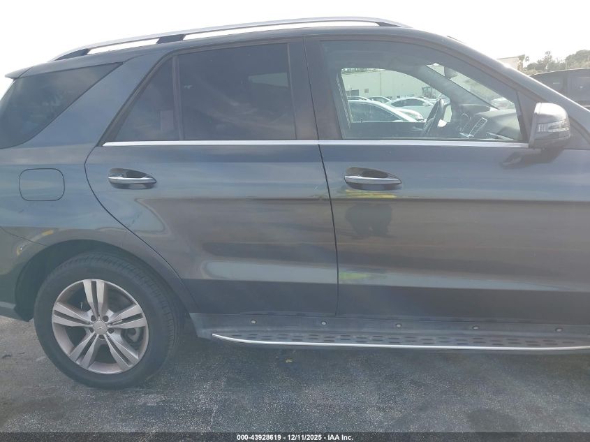 2013 Mercedes-Benz Ml 350 4Matic VIN: 4JGDA5HB6DA176418 Lot: 43928619