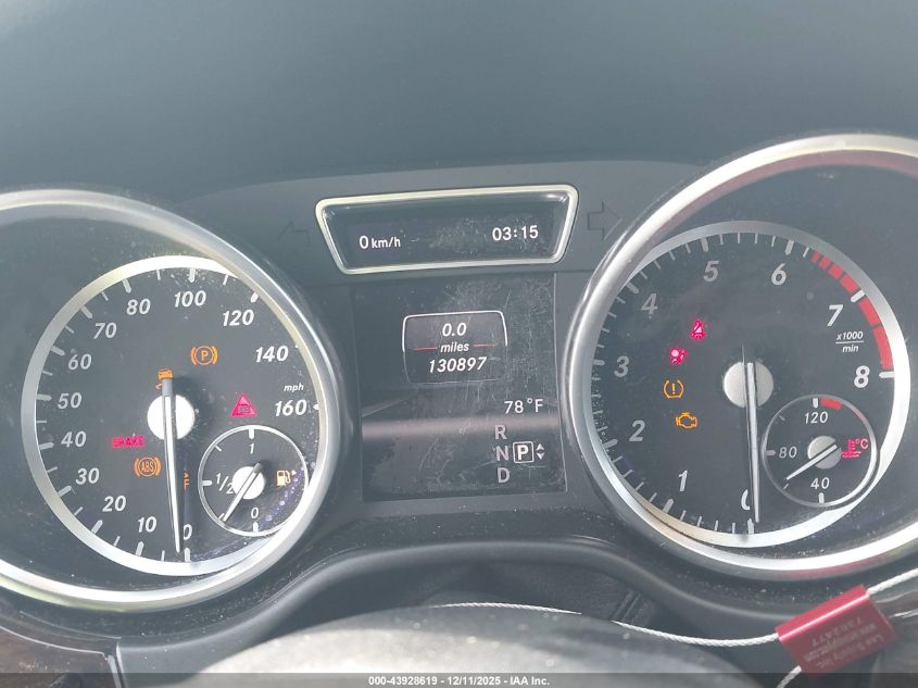 2013 Mercedes-Benz Ml 350 4Matic VIN: 4JGDA5HB6DA176418 Lot: 43928619