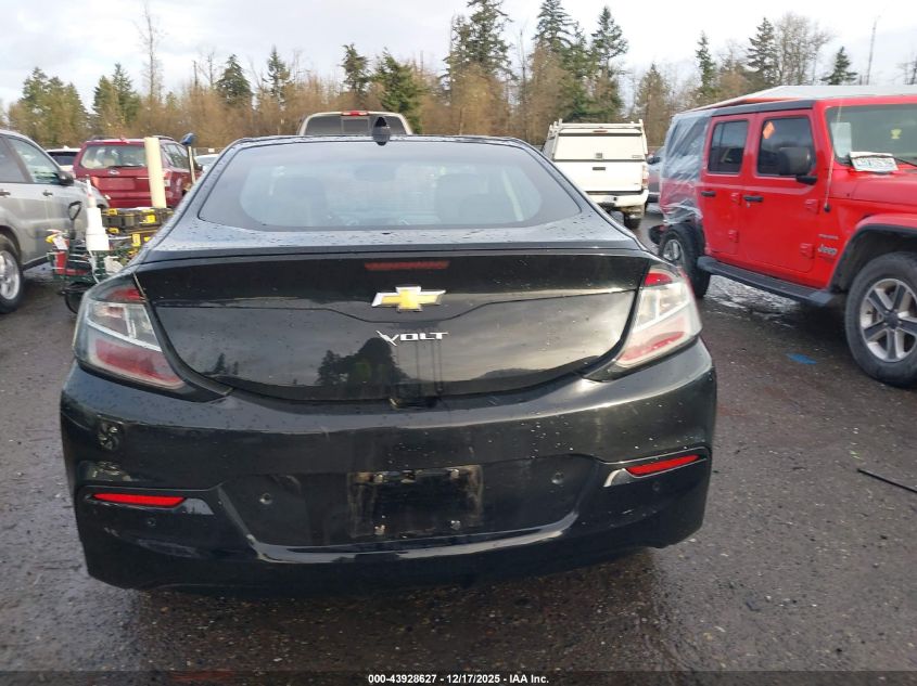 2018 Chevrolet Volt Premier VIN: 1G1RB6S57JU124217 Lot: 43928627