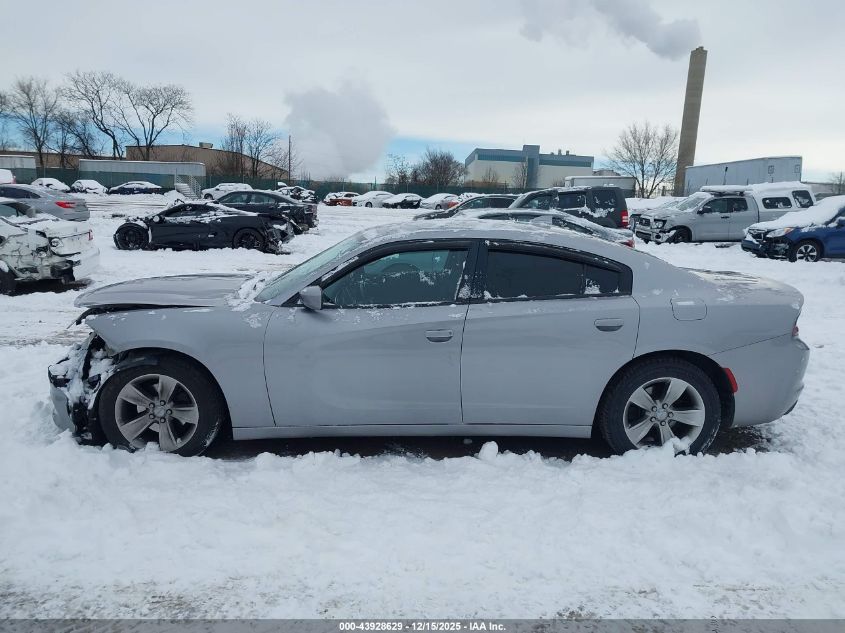 2016 Dodge Charger Sxt VIN: 2C3CDXHG8GH355195 Lot: 43928629