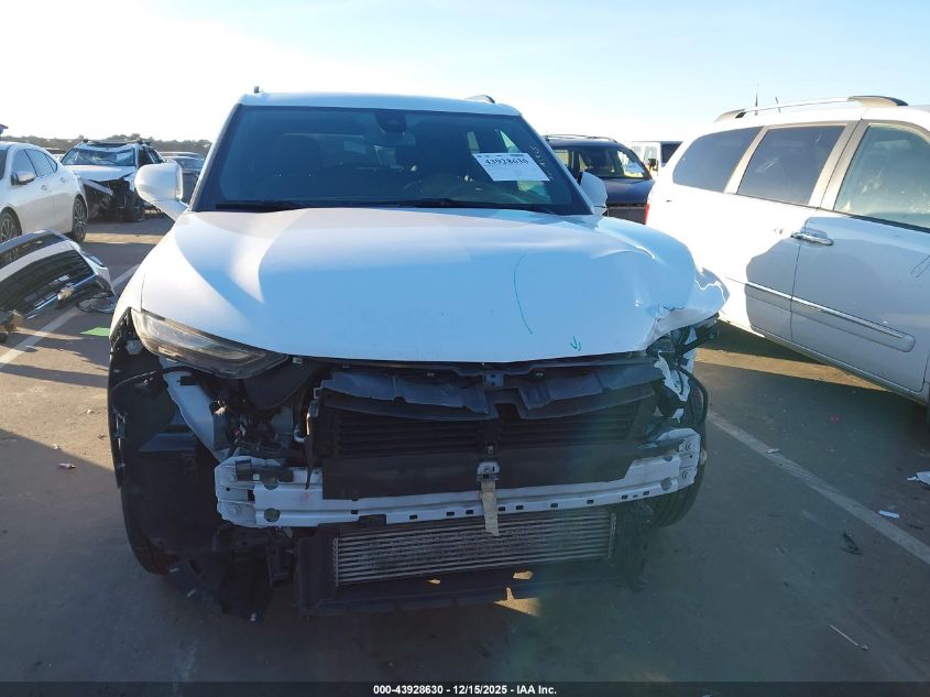 2022 Chevrolet Blazer Fwd 2Lt VIN: 3GNKBCR46NS218042 Lot: 43928630