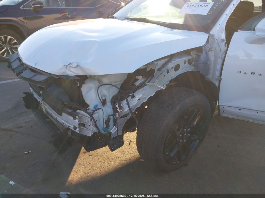 2022 Chevrolet Blazer Fwd 2Lt VIN: 3GNKBCR46NS218042 Lot: 43928630