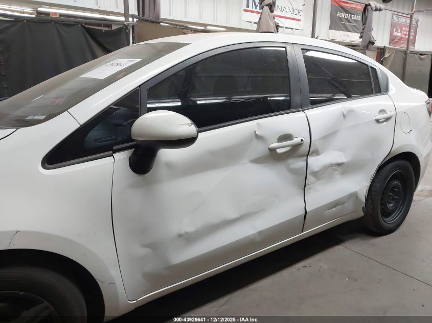 2016 Kia Rio Lx VIN: KNADM4A39G6604950 Lot: 43928641