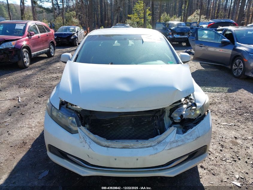 2013 Honda Civic Lx VIN: 19XFB2F50DE002749 Lot: 43928642