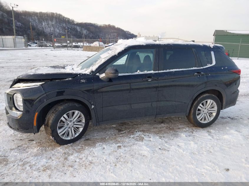 2022 Mitsubishi Outlander Es 2.5 S-Awc VIN: JA4J4TA8XNZ050352 Lot: 43928645