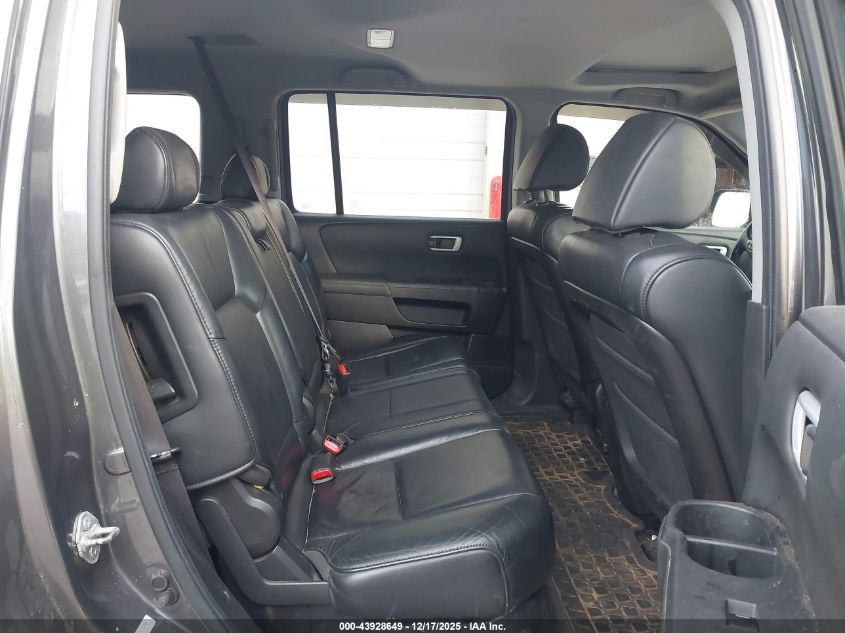 2011 Honda Pilot Ex-L VIN: 5FNYF3H5XBB046992 Lot: 43928649