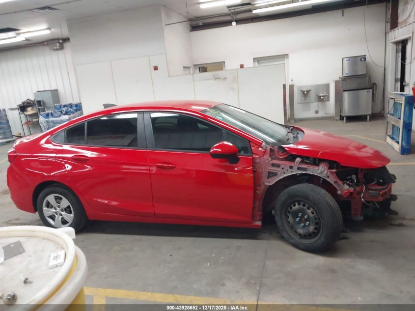 2018 Chevrolet Cruze Ls Auto VIN: 1G1BC5SM7J7198946 Lot: 43928652