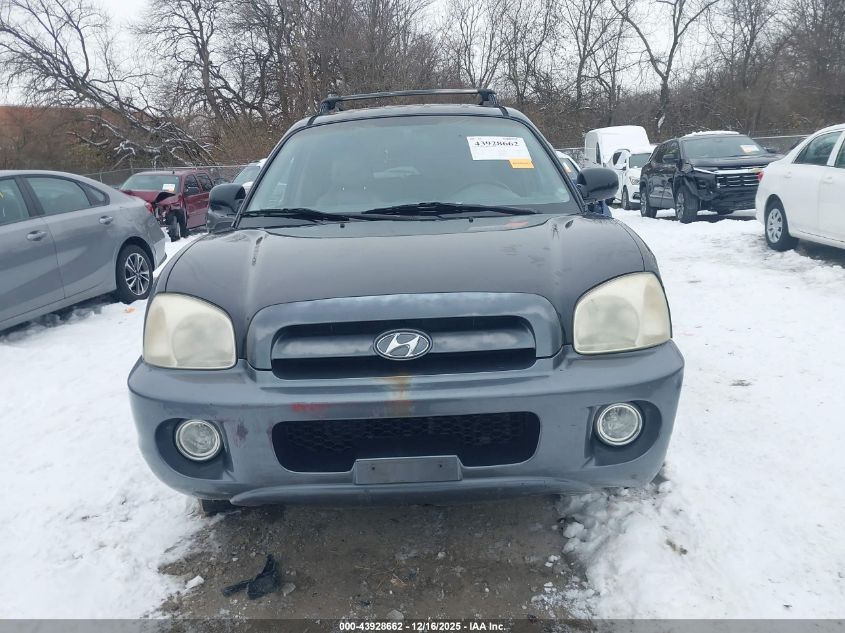 2006 Hyundai Santa Fe Gls/Limited VIN: KM8SC13E36U084339 Lot: 43928662