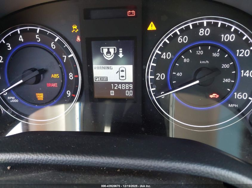 2012 Infiniti G37 Journey VIN: JN1CV6AP3CM936014 Lot: 43928670