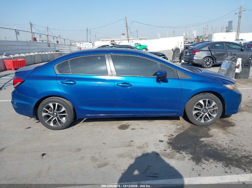 2014 Honda Civic Ex VIN: 19XFB2F8XEE252544 Lot: 43928675