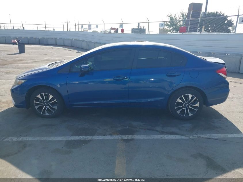 2014 Honda Civic Ex VIN: 19XFB2F8XEE252544 Lot: 43928675