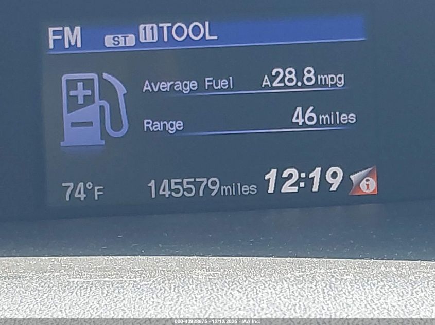 2014 Honda Civic Ex VIN: 19XFB2F8XEE252544 Lot: 43928675