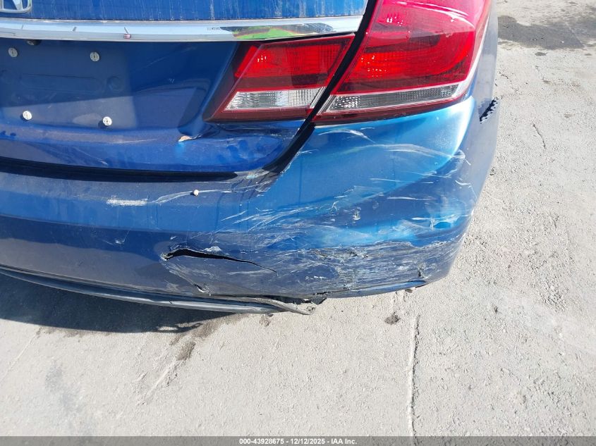 2014 Honda Civic Ex VIN: 19XFB2F8XEE252544 Lot: 43928675