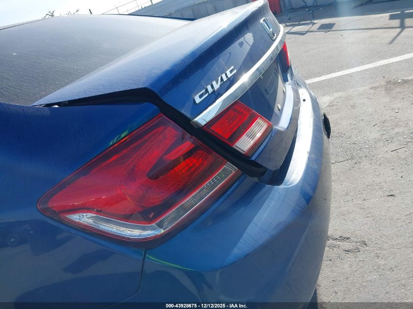 2014 Honda Civic Ex VIN: 19XFB2F8XEE252544 Lot: 43928675