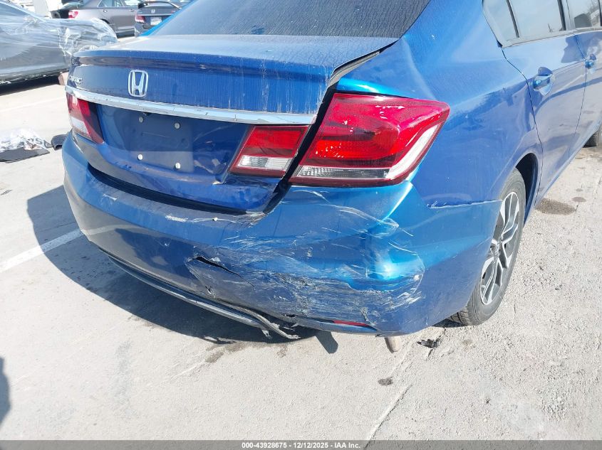 2014 Honda Civic Ex VIN: 19XFB2F8XEE252544 Lot: 43928675