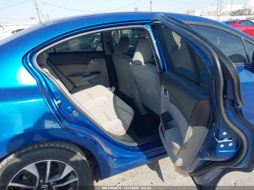 2014 Honda Civic Ex VIN: 19XFB2F8XEE252544 Lot: 43928675