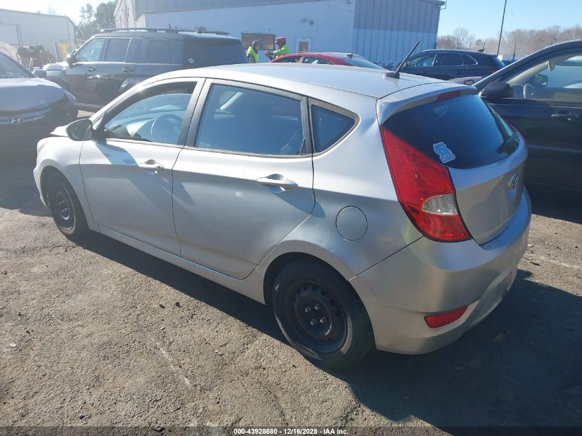 2014 Hyundai Accent Gs VIN: KMHCT5AE2EU165202 Lot: 43928680