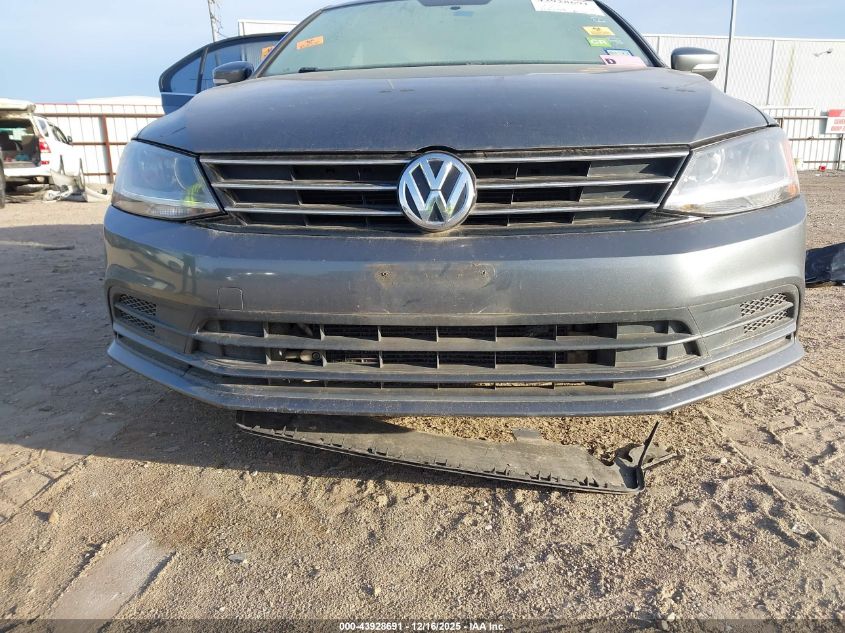 2017 Volkswagen Jetta 1.4T Se VIN: 3VWDB7AJ8HM248188 Lot: 43928691