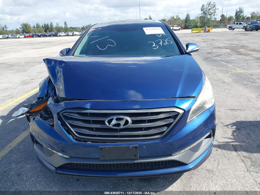 2017 Hyundai Sonata Limited VIN: 5NPE34AF2HH443725 Lot: 43928711