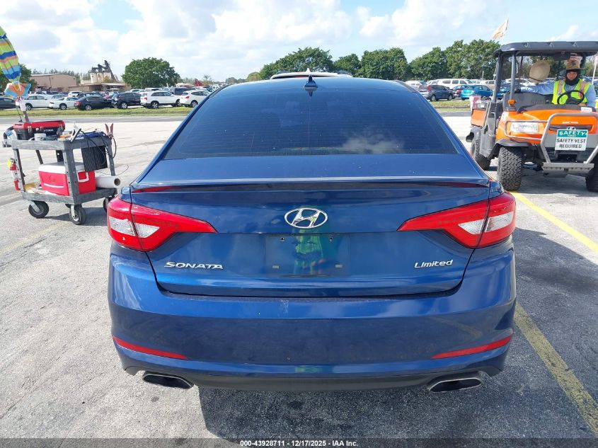 2017 Hyundai Sonata Limited VIN: 5NPE34AF2HH443725 Lot: 43928711
