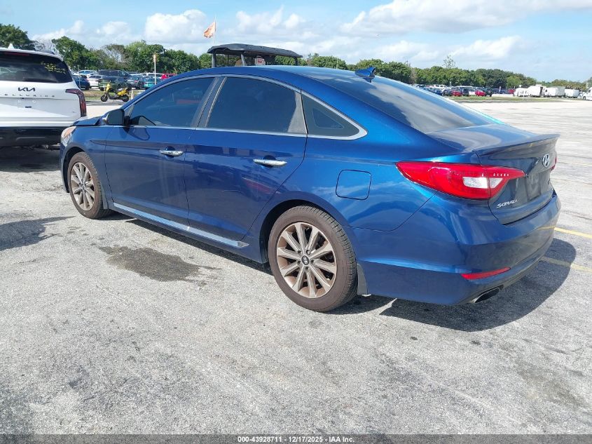 2017 Hyundai Sonata Limited VIN: 5NPE34AF2HH443725 Lot: 43928711