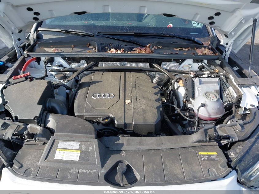 2024 Audi Q5 Premium 40 Tfsi Quattro S Tronic VIN: WA1ABAFY3R2017310 Lot: 43928724