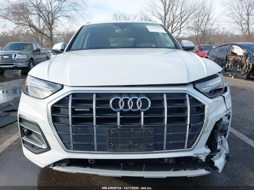 2024 Audi Q5 Premium 40 Tfsi Quattro S Tronic VIN: WA1ABAFY3R2017310 Lot: 43928724