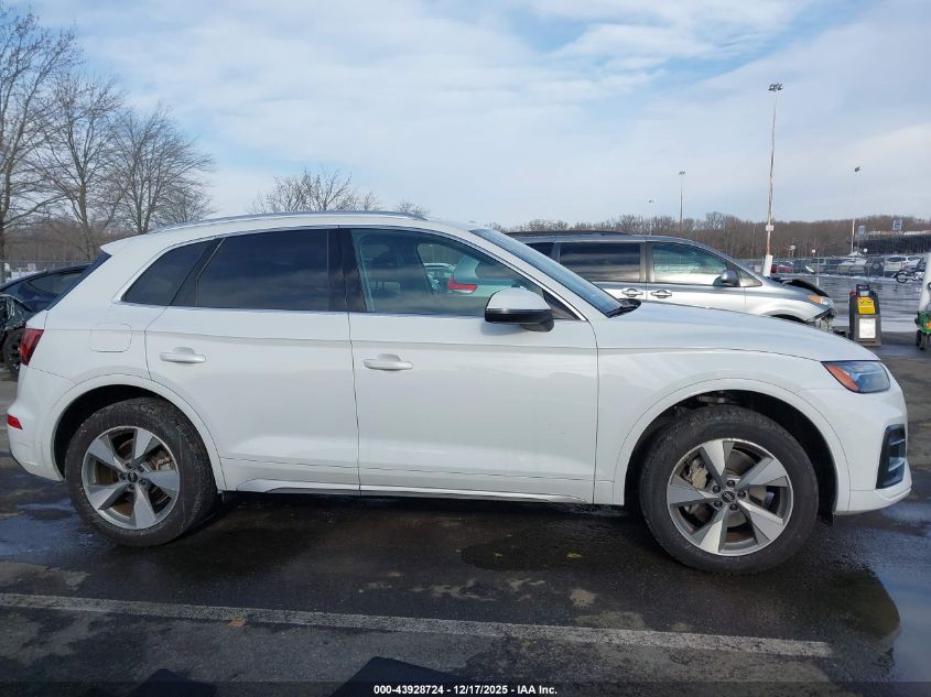 2024 Audi Q5 Premium 40 Tfsi Quattro S Tronic VIN: WA1ABAFY3R2017310 Lot: 43928724