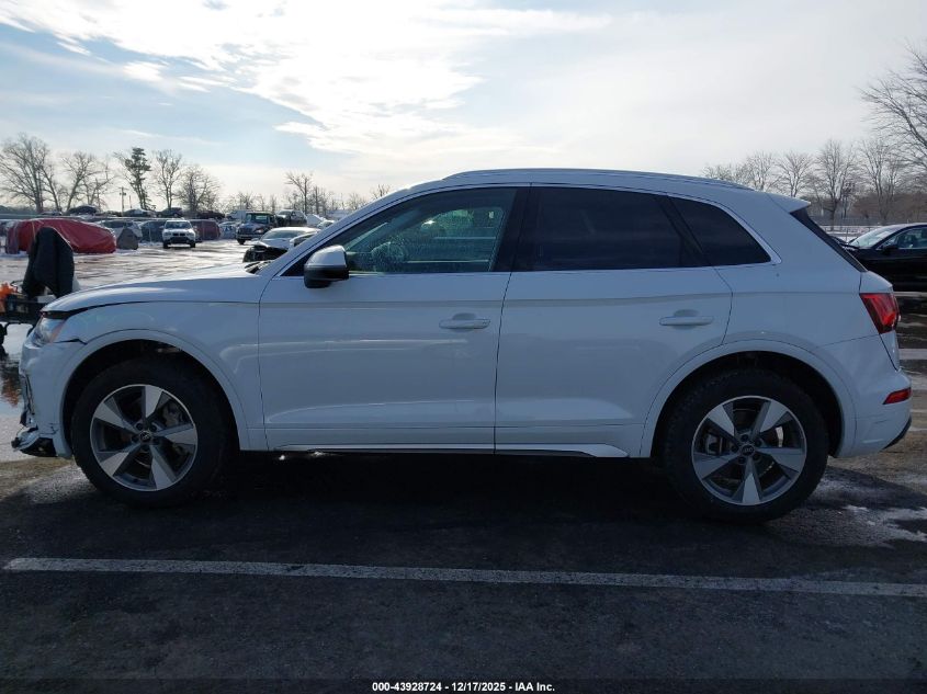 2024 Audi Q5 Premium 40 Tfsi Quattro S Tronic VIN: WA1ABAFY3R2017310 Lot: 43928724