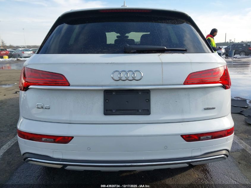 2024 Audi Q5 Premium 40 Tfsi Quattro S Tronic VIN: WA1ABAFY3R2017310 Lot: 43928724