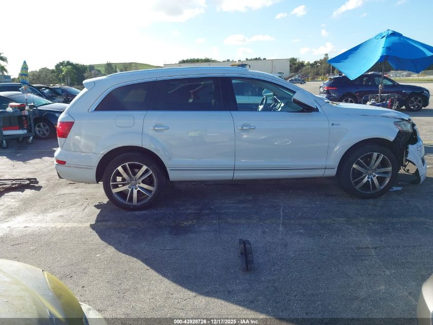 2015 Audi Q7 3.0T Premium VIN: WA1LGAFE4FD027814 Lot: 43928726