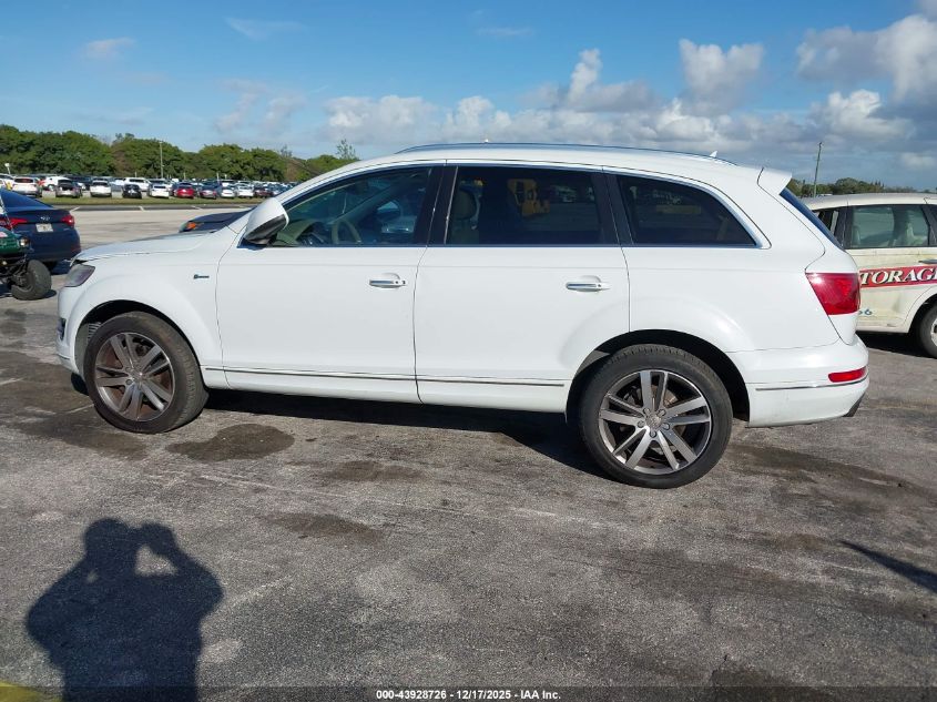2015 Audi Q7 3.0T Premium VIN: WA1LGAFE4FD027814 Lot: 43928726